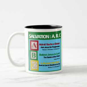 Salvation ABC Two-Tone Coffee Mug