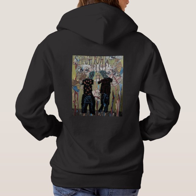 Salvation Abstract Art  Hoodie (Back)
