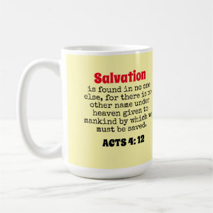 salvation coffee mug