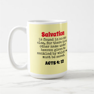 salvation  coffee mug