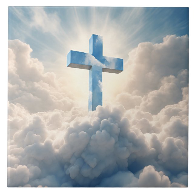 Salvation, Cross in the Clouds, Tile (Front)