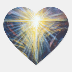 Salvation Heart Sticker
