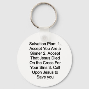 Salvation Plan Key Ring
