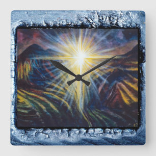 Salvation Square Wall Clock