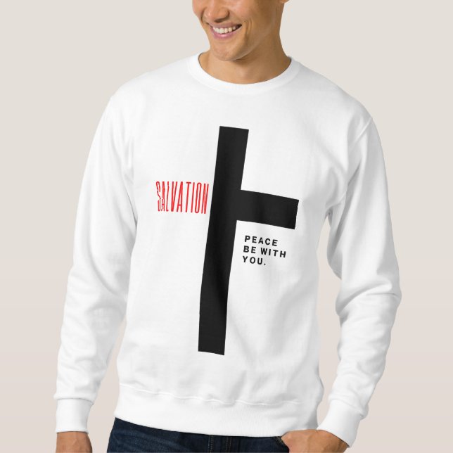 Salvation white Sweatshirt (Front)