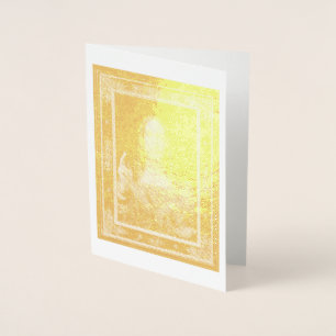 Salvator Mundi by Leonardo da Vinci ~ 1500  Foil Card