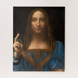 Salvator Mundi by Leonardo da Vinci Jigsaw Puzzle