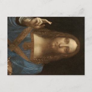 Salvator Mundi by Leonardo da Vinci Postcard