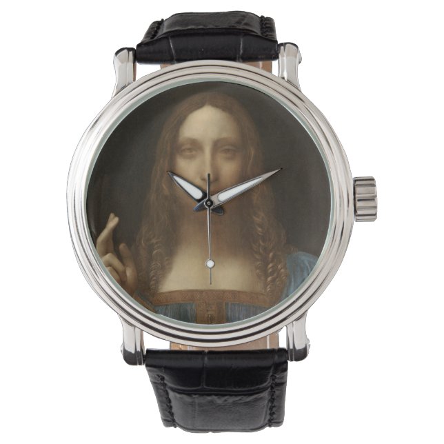 Salvator Mundi by Leonardo da Vinci Watch (Front)