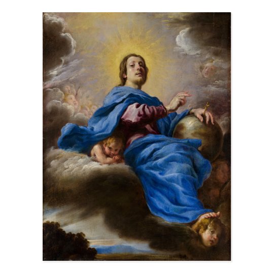 Salvator Mundi - Domenico Fetti Postcard