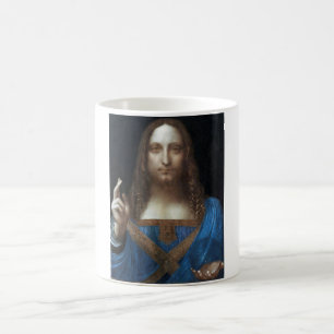 Salvator Mundi, Jesus Christ, Leonardo da Vinci Coffee Mug