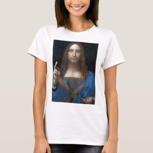 Salvator Mundi, Jesus Christ, Leonardo da Vinci T-Shirt