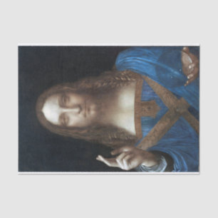 Salvator Mundi, Jesus Christ, Leonardo da Vinci Tissue Paper