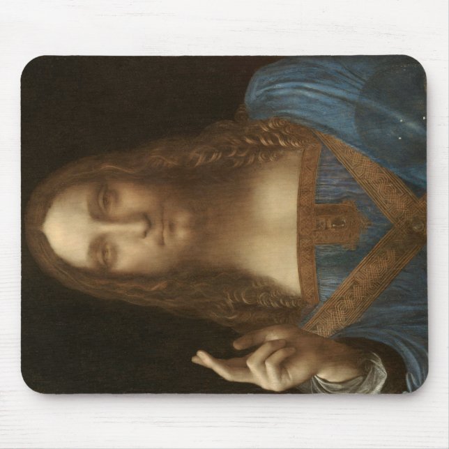 Salvator Mundi (Savior of the World) (da Vinci) Mouse Mat (Front)
