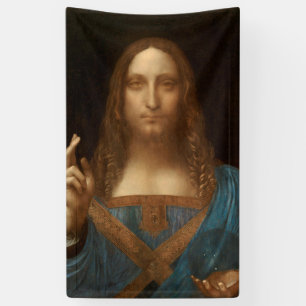 Salvator Mundi (Saviour of the World) (da Vinci) Banner
