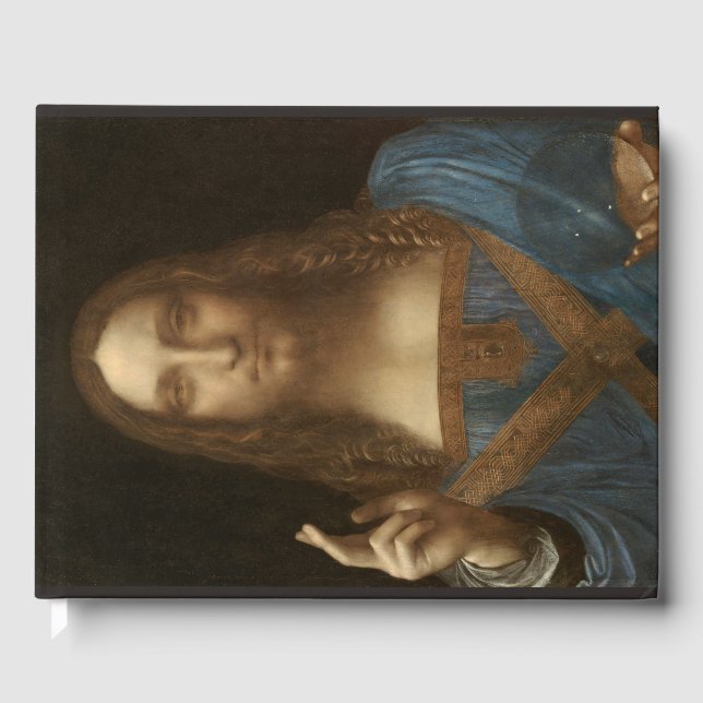 Salvator Mundi (Saviour of the World) (da Vinci) Guest Book (Front)