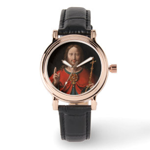 Salvator Mundi with Jewelled Staff and Orb Watch