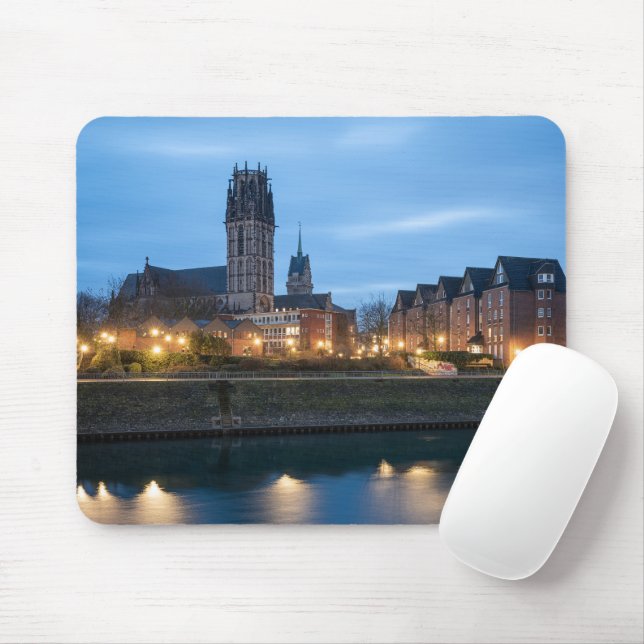 Salvatorkirche Duisburg Mouse Mat (With Mouse)