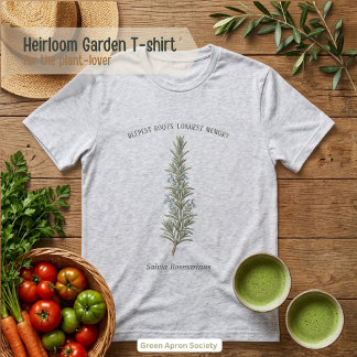 Salvia Rosmarinus Botanical Rosemary Tri-Blend Shirt