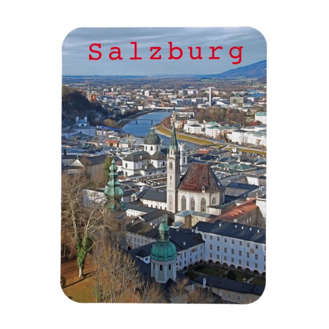 Salzburg #17   magnet (Vertical)