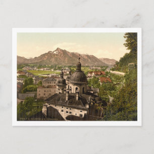 Salzburg and Untersberg, Austria Postcard