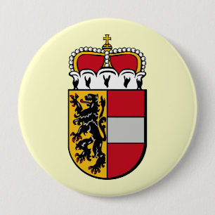 Salzburg, Austria 10 Cm Round Badge