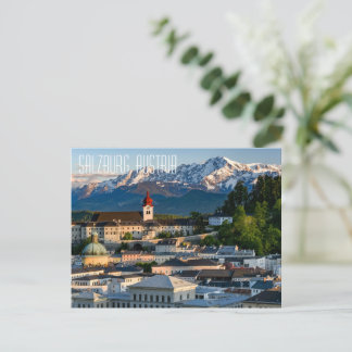 Salzburg, Austria Backdrop Postcard