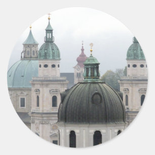Salzburg, Austria. Classic Round Sticker