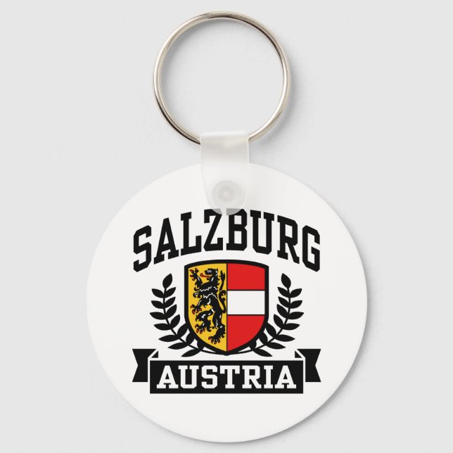 Salzburg Austria Key Ring (Front)