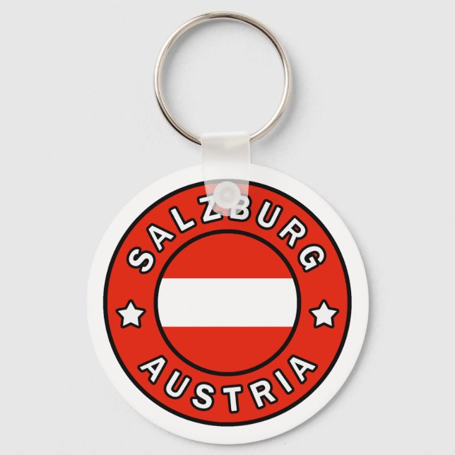 Salzburg Austria Key Ring (Front)