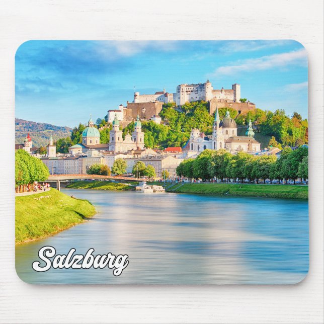 Salzburg, Austria Mouse Mat (Front)