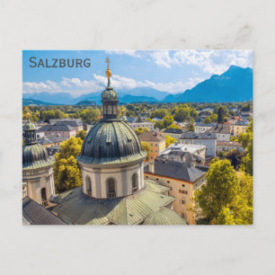 Salzburg Austria Travel Photo Postcard