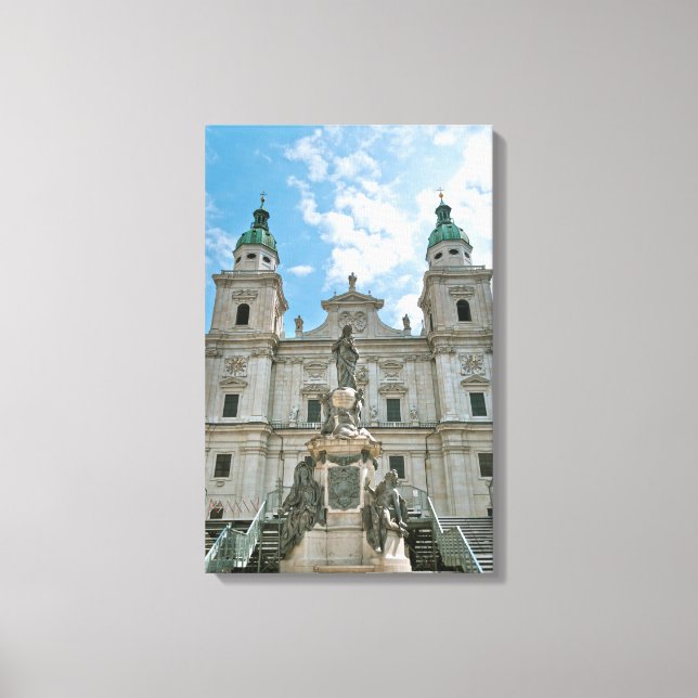 Salzburg Cathedral Canvas Print (Front)