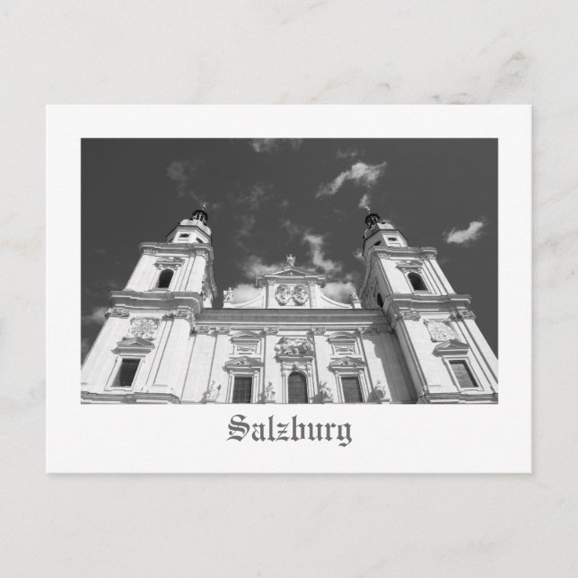 Salzburg Cathedral Postcard (Front)