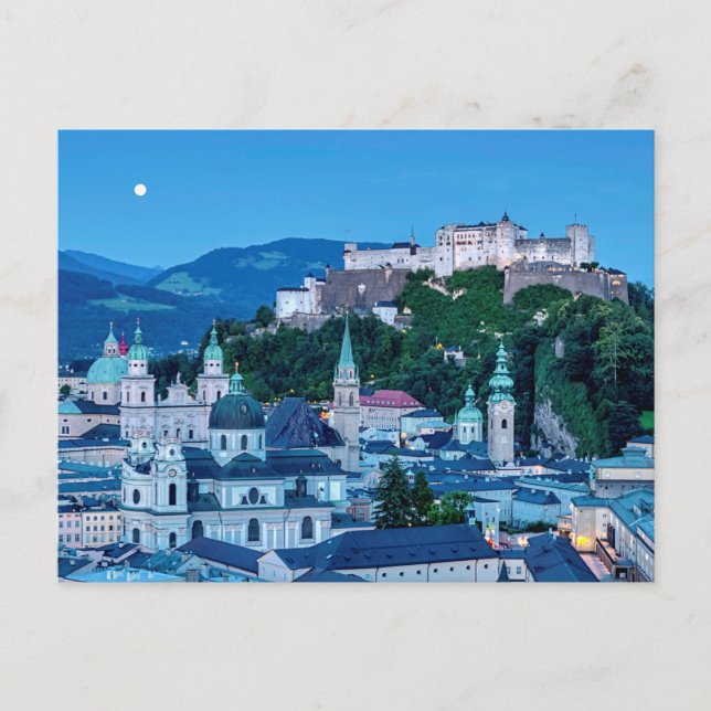 Salzburg city, Austria Postcard (Front)