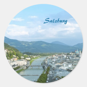 Salzburg Classic Round Sticker