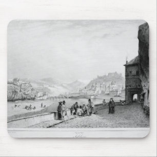 Salzburg, engraved by Bayot & Cuvilier, 1840 Mouse Mat