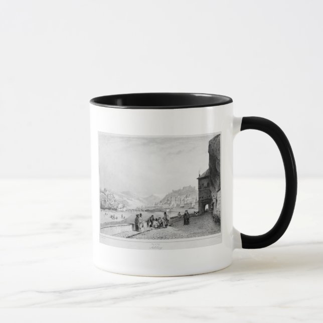 Salzburg, engraved by Bayot & Cuvilier, 1840 Mug (Right)