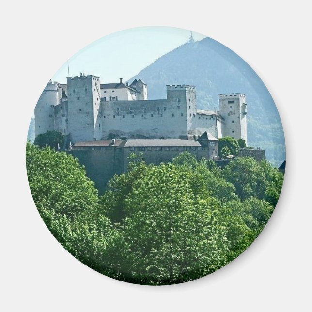 Salzburg Fortress Magnet (Front)