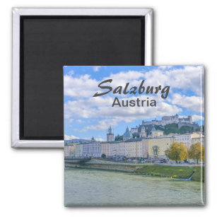 Salzburg in Austria Europe Souvenir Magnet