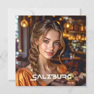 SALZBURG - LOVE FROM AUSTRIA CARD
