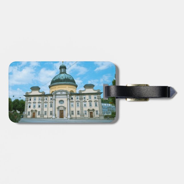 Salzburg Luggage Tag (Back Horizontal)