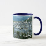 Salzburg Mug<br><div class="desc">View on the city Salzburg,  the fourth-largest city in Austria,  Europe,  painting effect</div>