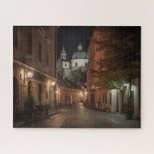 Salzburg Street Scene Jigsaw Puzzle (Horizontal)