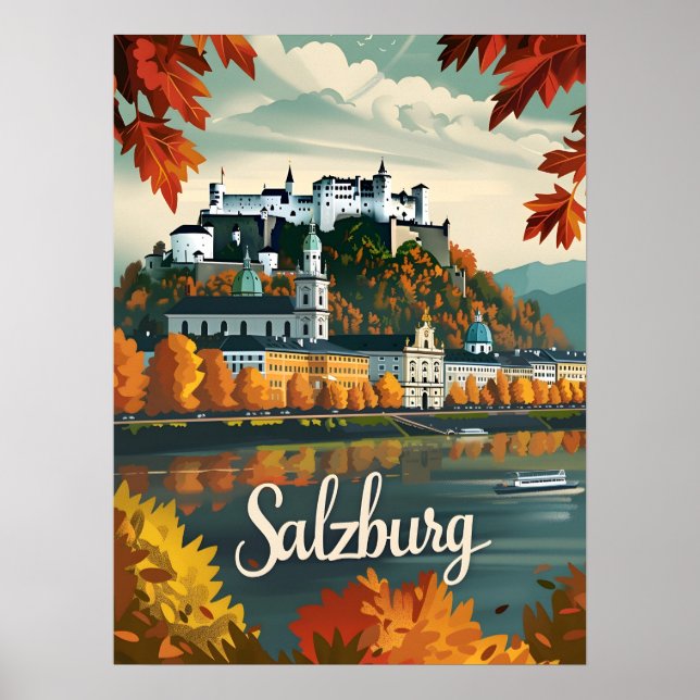 Salzburg Vintage Poster (Front)