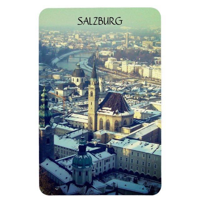 salzburg winter magnet (Vertical)