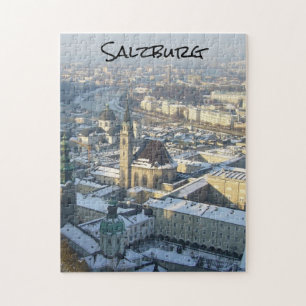 salzburg winter snow jigsaw puzzle