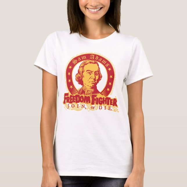 Sam Adams Freedom Fighter T-Shirt (Front)