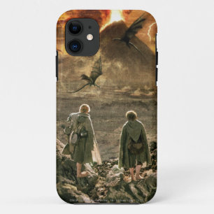 Sam and FRODO™ Approaching Mount Doom iPhone 11 Case