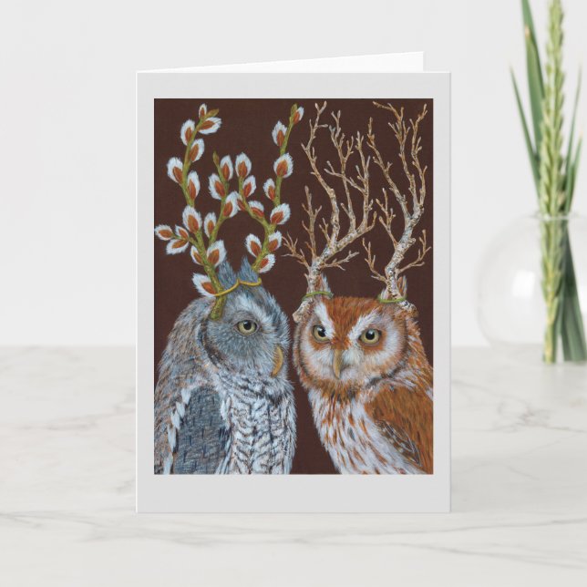 Sam and Kris Folded Greeting Card (Front)